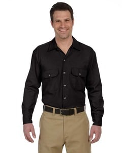 Dickies 574 - Men's 5.25 oz. Long-Sleeve Work Shirt Black