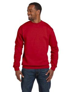 Gildan 92000 - Premium cotton ring spun fleece crewneck sweatshirt Red