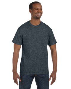 Jerzees 29M - 5.6 oz., 50/50 Heavyweight Blend™ T-Shirt  Blak Heather