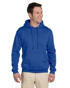 Jerzees 4997 - 9.5 oz., 50/50 Super Sweats® NuBlend® Fleece Pullover Hood  Royal