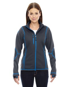 Ash City North End 78681 - Pulse Ladies Textured Bonded Fleece Jackets With Print