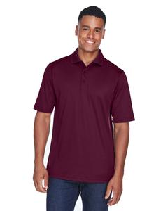 Ash City Extreme 85108 - Shield Men’s Snag Protection Solid Polo Burgundy