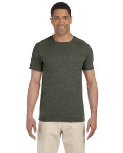 Gildan G640 - Softstyle® 4.5 oz., T-Shirt Heather Military Green