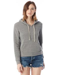 Alternative 09596F2 - Ladies Athletics Hoodie Eco Grey