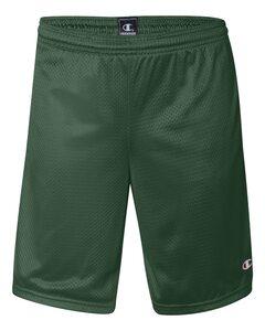 Champion S162 - Long Mesh Shorts with Pockets Athletic Dark Green