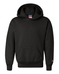 Champion S790 - Eco Youth Hooded Sweatshirt Black