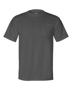 Bayside 3015 - Union-Made Short Sleeve T-Shirt with a Pocket