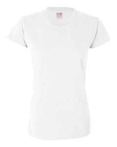 Bayside 3325 - Ladies' USA-Made Short Sleeve T-Shirt White