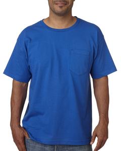 Bayside 5070 - USA-Made Short Sleeve T-Shirt With a Pocket Royal
