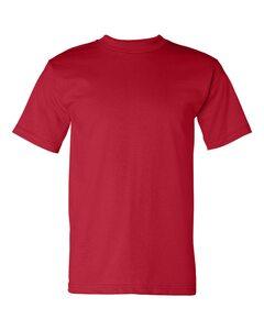 Bayside 5100 - USA-Made Short Sleeve T-Shirt Red