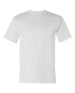 Bayside 5100 - USA-Made Short Sleeve T-Shirt White