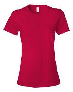 Anvil 880 - Ladies' Ringspun Fashion Fit T-Shirt Red