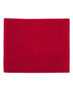 Carmel Towel Company C1518 - Velour Hemmed Towel Red