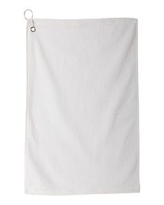Carmel Towel Company C1518MGH - Microfiber Golf Towel White