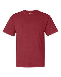 Comfort Colors 1717 - Garment Dyed Short Sleeve Shirt Crimson