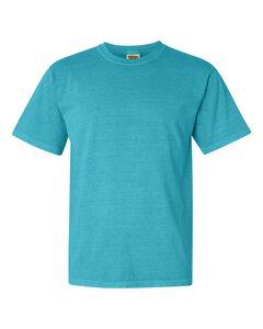Comfort Colors 1717 - Garment Dyed Short Sleeve Shirt Lagoon Blue
