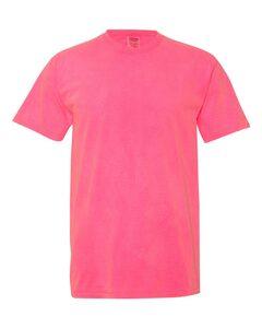 Comfort Colors 1717 - Garment Dyed Short Sleeve Shirt Neon Pink