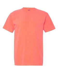 Comfort Colors 1717 - Garment Dyed Short Sleeve Shirt Neon Red Orange