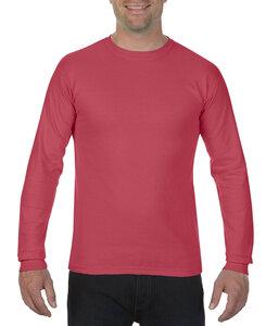 Comfort Colors 6014 - 6.1 Ounce Ringspun Cotton Long Sleeve T-Shirt Crimson