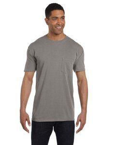 Comfort Colors 6030 - Garment Dyed Short Sleeve Shirt with a Pocket Grey