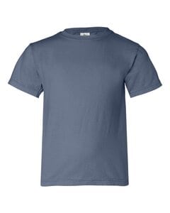 Comfort Colors 9018 - Youth Garment Dyed Ringspun T-Shirt Blue Jean