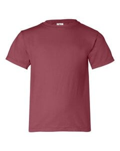 Comfort Colors 9018 - Youth Garment Dyed Ringspun T-Shirt Crimson