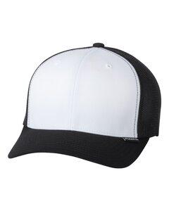 Flexfit 6511 - Trucker Cap Black/ White/ Black