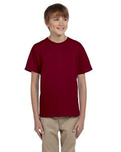 Fruit of the Loom 3930BR - Youth Heavy Cotton HD™ T-Shirt Maroon