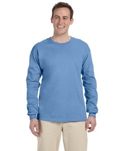 Fruit of the Loom 4930R - Heavy Cotton Long Sleeve T-Shirt Columbia Blue