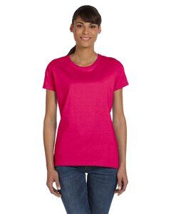 Fruit of the Loom L3930R - Ladies' Heavy Cotton HD™ Short Sleeve T-Shirt Cyber Pink