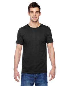 Fruit of the Loom SF45R - 4.7 oz., 100% Sofspun Cotton Jersey Crew T-Shirt Black