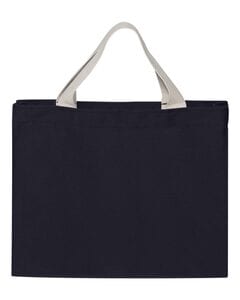 Bayside 750 - USA-Made Medium Gusset Tote Navy