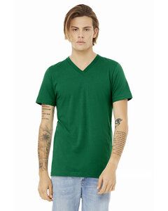 Bella+Canvas 3005 - Unisex Short Sleeve V-Neck Jersey T-Shirt Kelly