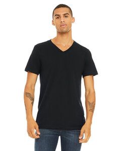 Bella+Canvas 3005 - Unisex Short Sleeve V-Neck Jersey T-Shirt Vintage Black