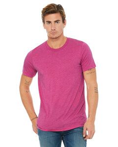 Bella+Canvas 3413 - Unisex Triblend Short Sleeve T-Shirt Berry Triblend