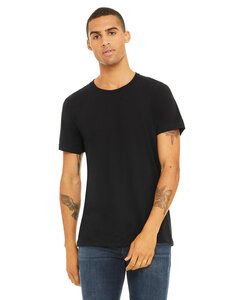 Bella+Canvas 3413 - Unisex Triblend Short Sleeve T-Shirt Solid Black Triblend