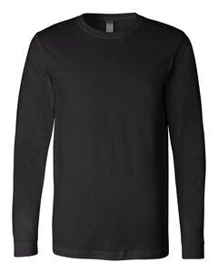 Bella+Canvas 3501 - Long Sleeve Jersey T-Shirt Black