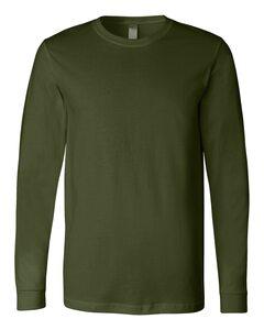 Bella+Canvas 3501 - Long Sleeve Jersey T-Shirt Olive