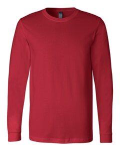 Bella+Canvas 3501 - Long Sleeve Jersey T-Shirt Red