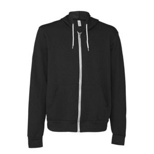 Bella+Canvas 3739 - Unisex Full-Zip Hooded Sweatshirt