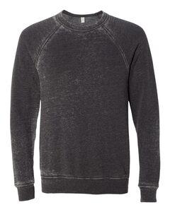 Bella+Canvas 3901 - Unisex Sponge Fleece Crewneck Sweatshirt Grey Acid Wash