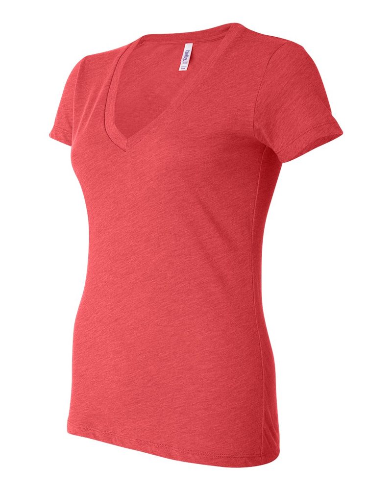 Bella+Canvas 8435 - Ladies' Triblend Deep V-Neck T-Shirt
