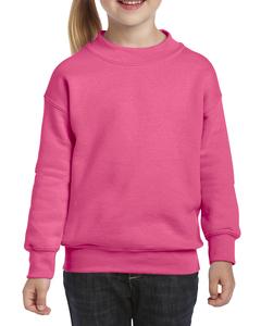Gildan 18000B - Heavy Blend Youth Crewneck Sweatshirt Safety Pink