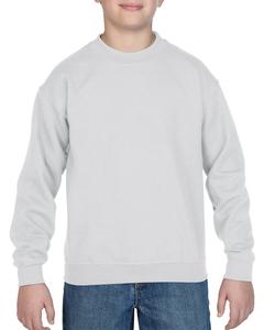 Gildan 18000B - Heavy Blend Youth Crewneck Sweatshirt White