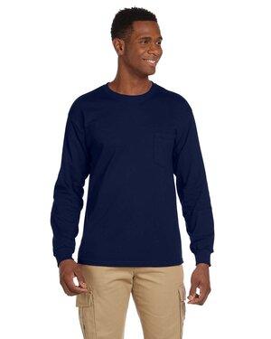 Gildan 2410 - Ultra Cotton™ Long Sleeve T-Shirt with a Pocket