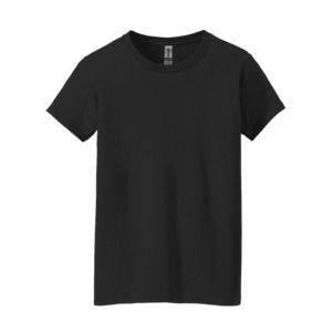 Gildan 5000L - Ladies' Heavy Cotton Short Sleeve T-Shirt Black