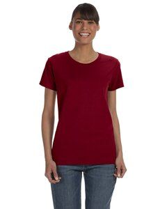 Gildan 5000L - Ladies' Heavy Cotton Short Sleeve T-Shirt Garnet