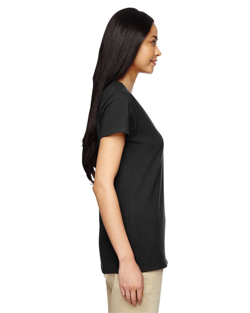 Gildan 5V00L - Ladies' Heavy Cotton V-Neck T-Shirt with Tearaway Label