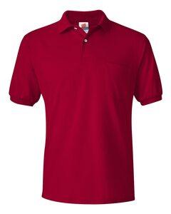 Hanes 0504 - Jersey Sport Shirt with a Pocket
