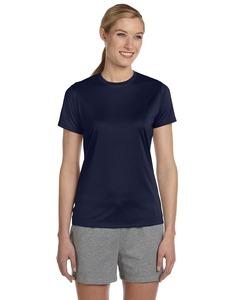 Hanes 4830 - Ladies' Cool Dri® Short Sleeve Performance T-Shirt Navy